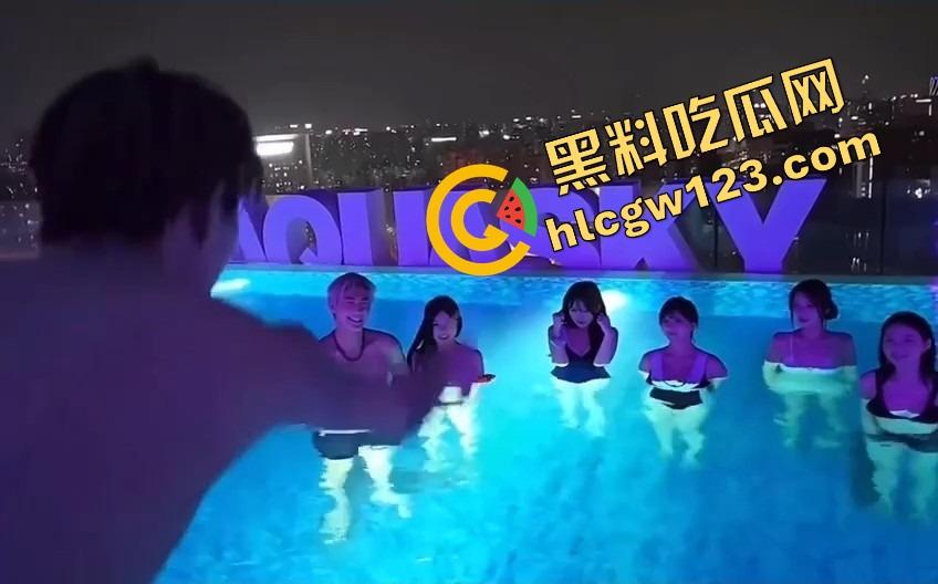 有钱人的游戏怎么玩？海南泳池派对套圈不套礼物套比基尼骚逼，一圈一个骚鸡，水面上全是浪叫声！  第5张