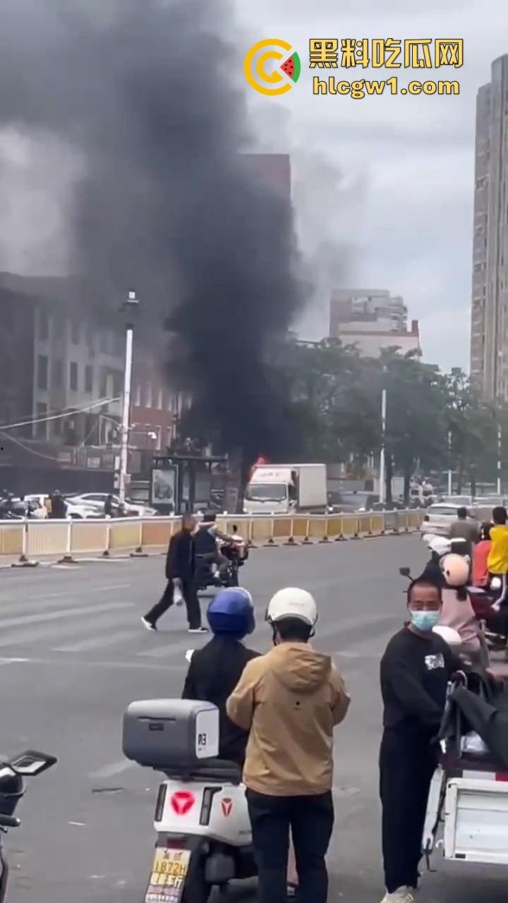 福建莆田一suv路边自燃 几分钟烧成空壳 现场实拍视频曝光  第7张