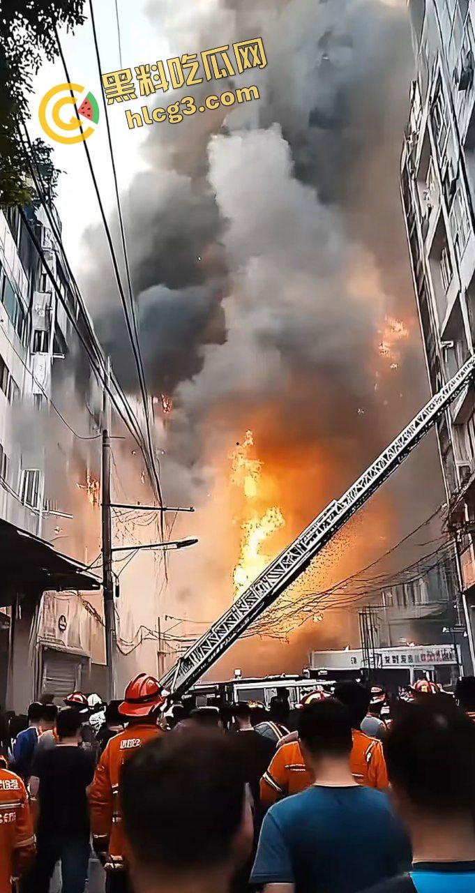 广州白云一仓库燃爆！火舌肆虐 浓烟滚滚 惊现小火人 致5人受伤！  第5张